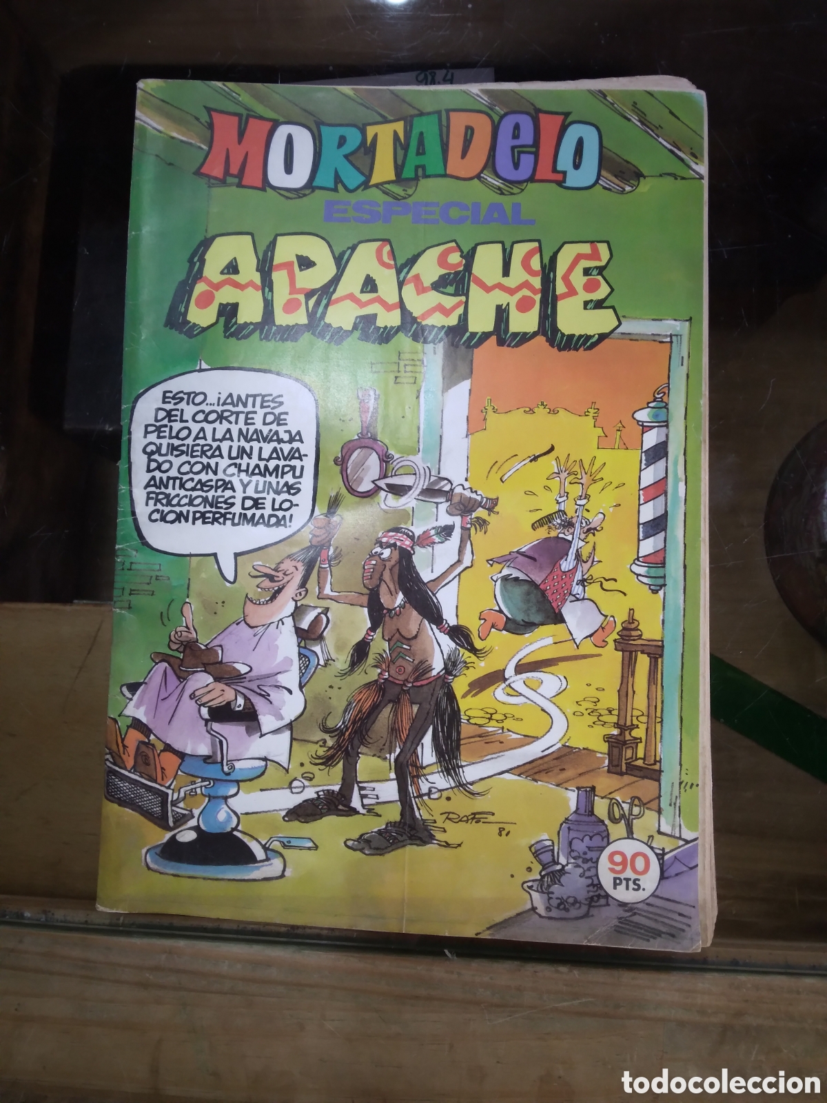 C&oacute;mics: Mortadelo especial Apache, numero 127, 90 pesetas - Foto 1