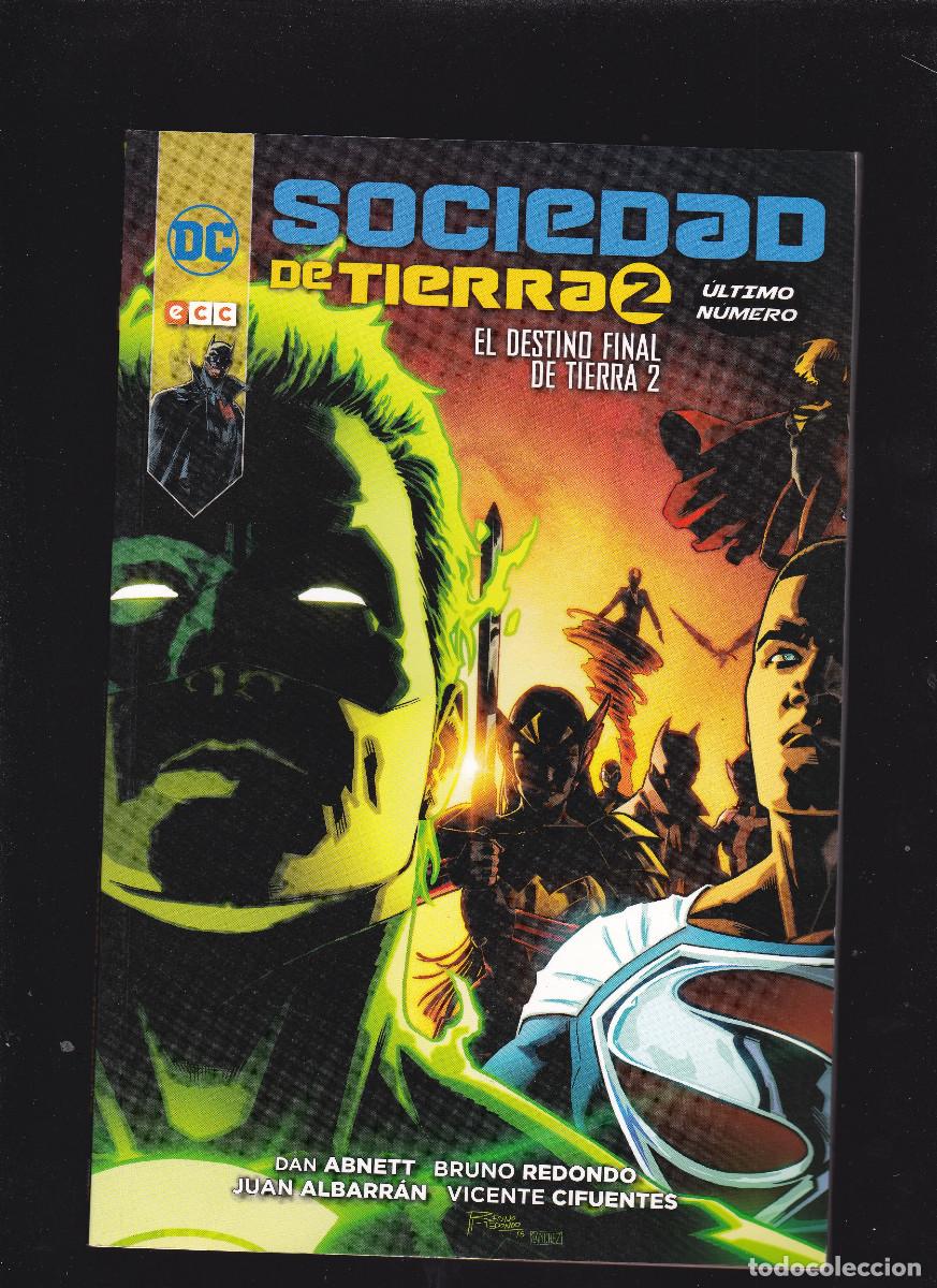 C&oacute;mics: SOCIEDAD DE TIERRA 2 - N&ordm; 4 de 4 - EL DESTINO FINAL DE TIERRA 2 - DC COMICS - ECC Ediciones - Foto 1