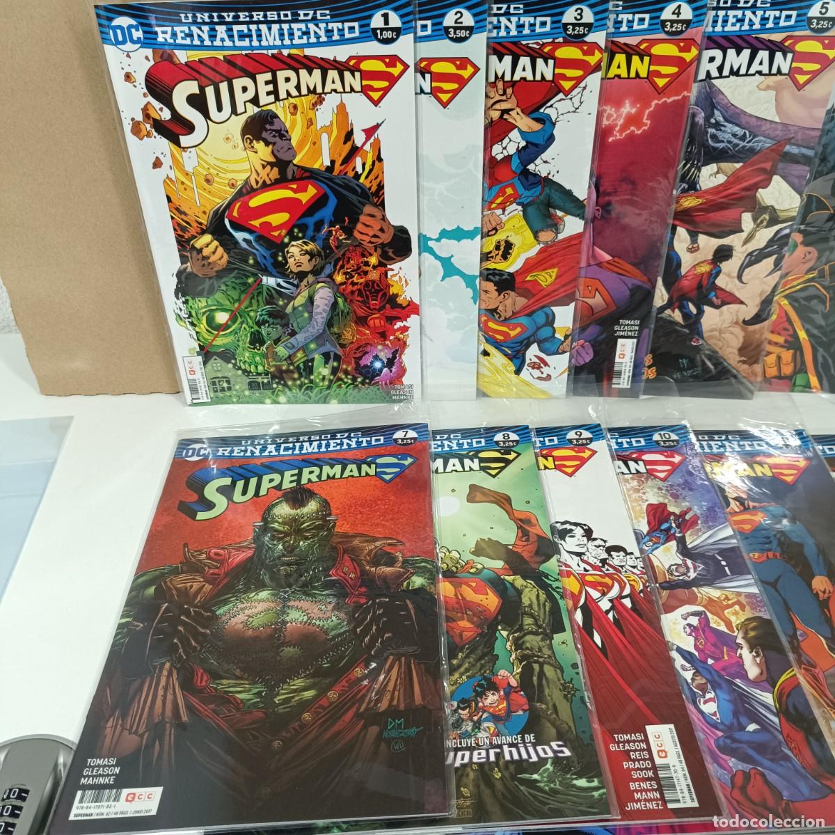 C&oacute;mics: UNIVERSO DC RENACIMIENTO SUPERMAN del 1 al 12 - ECC DC con bolsas protectoras - Foto 2