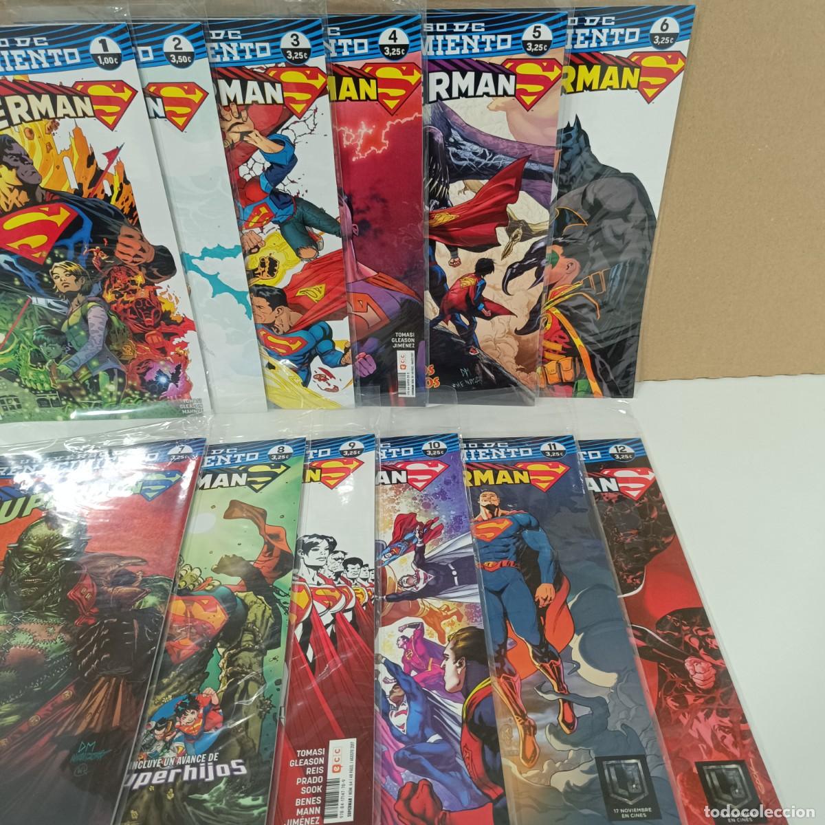 C&oacute;mics: UNIVERSO DC RENACIMIENTO SUPERMAN del 1 al 12 - ECC DC con bolsas protectoras - Foto 3
