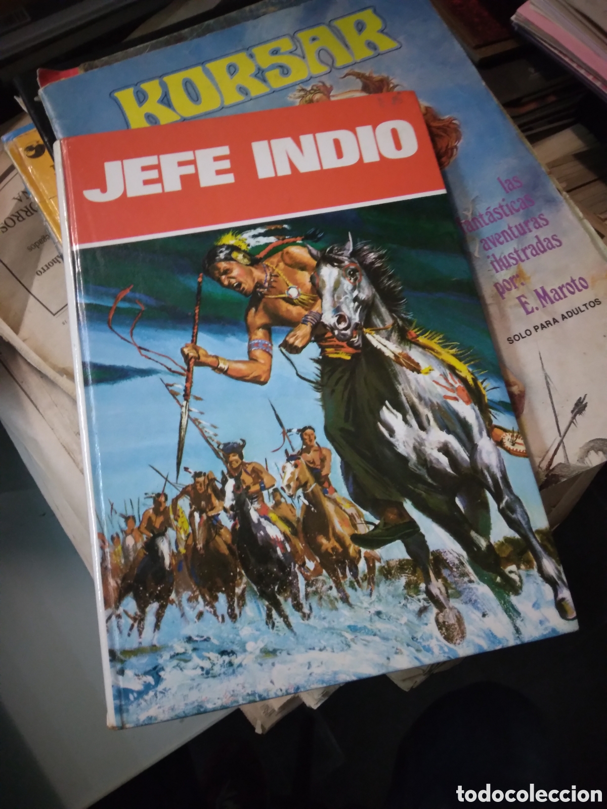 C&oacute;mics: Jefe indio, Ediciones Laida, - Foto 1