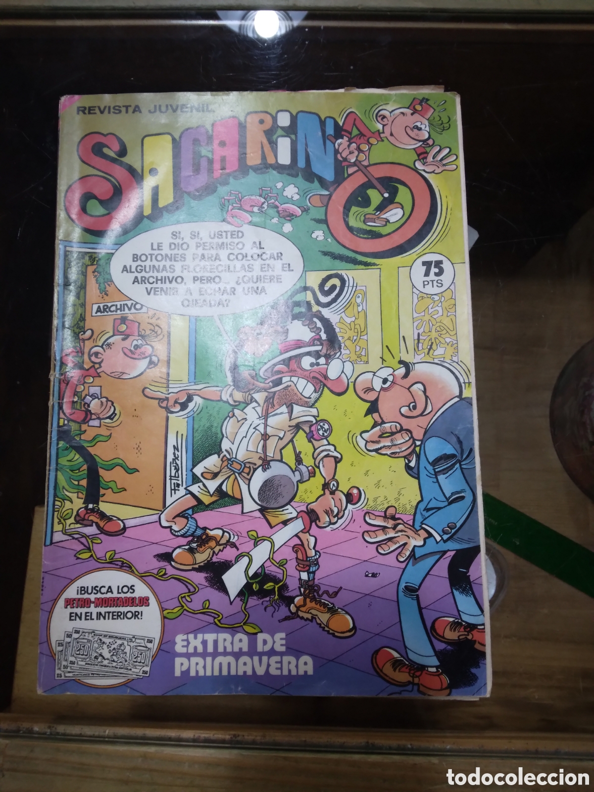 C&oacute;mics: Sacarino, extra primavera, 75 pesetas, - Foto 1