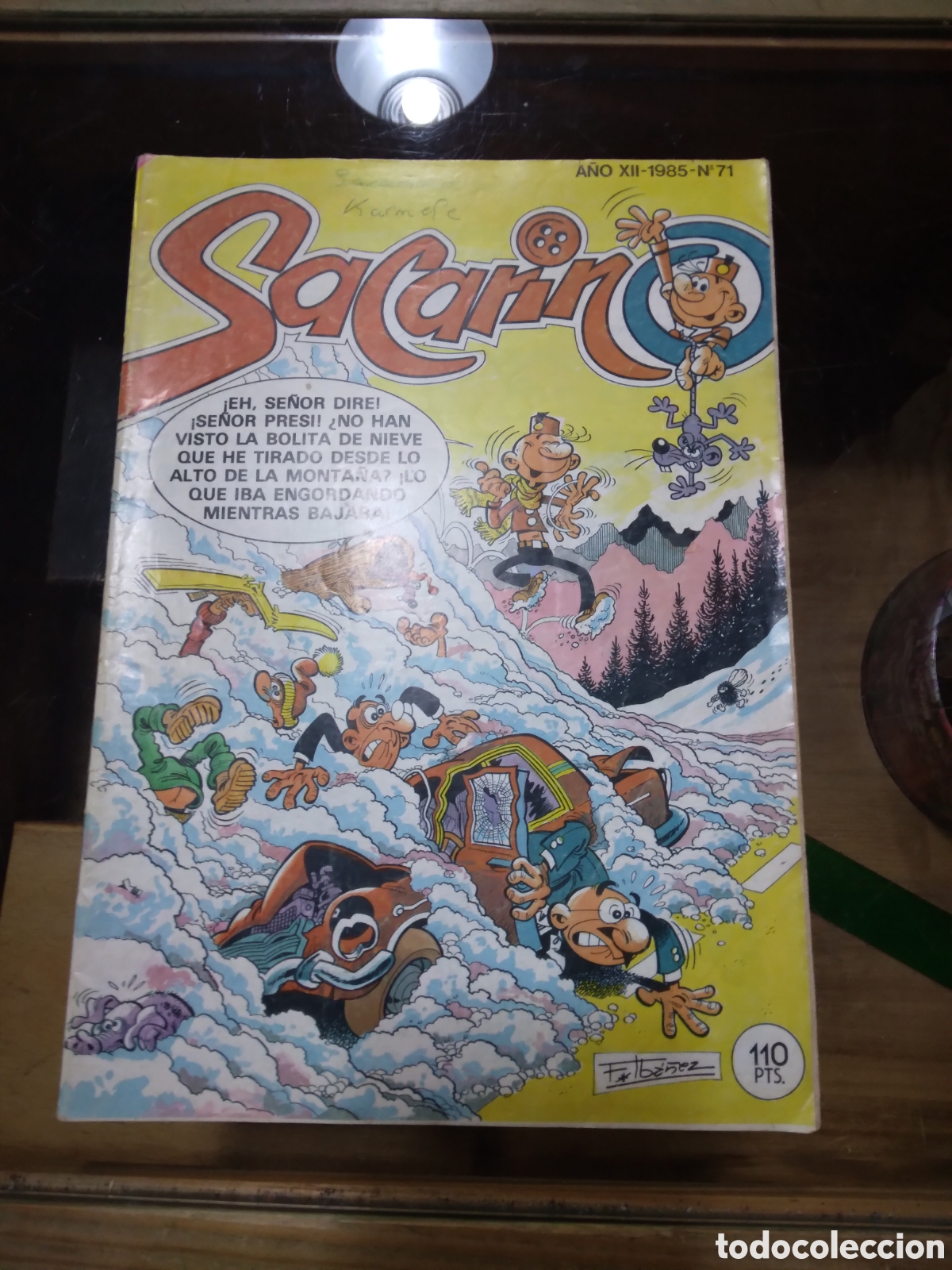 C&oacute;mics: Sacarino, 110 pesetas,numero 71 - Foto 1