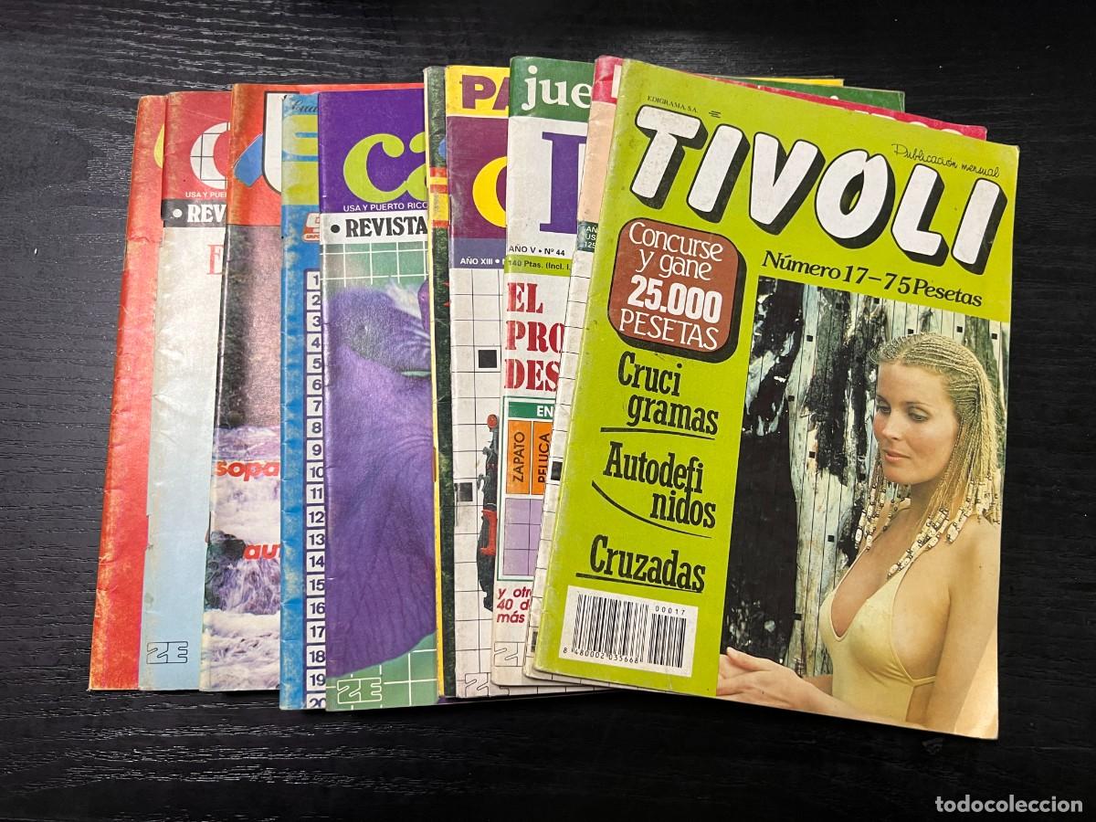 Comics: LOTE DE 10 PASATIEMPOS, CRUCIGRAMAS, AUTODEFINIDOS, CRUZADAS. NUEVOS DE DISTRIBUIDORA.VER