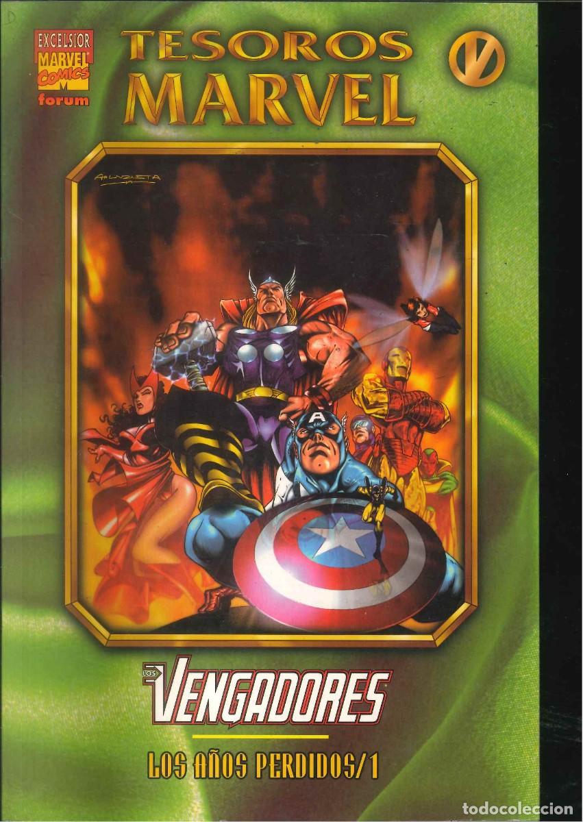 C&oacute;mics: TESOROS MARVEL LOS VENGADORES LOS A&Ntilde;OS PERDIDOS - Foto 1