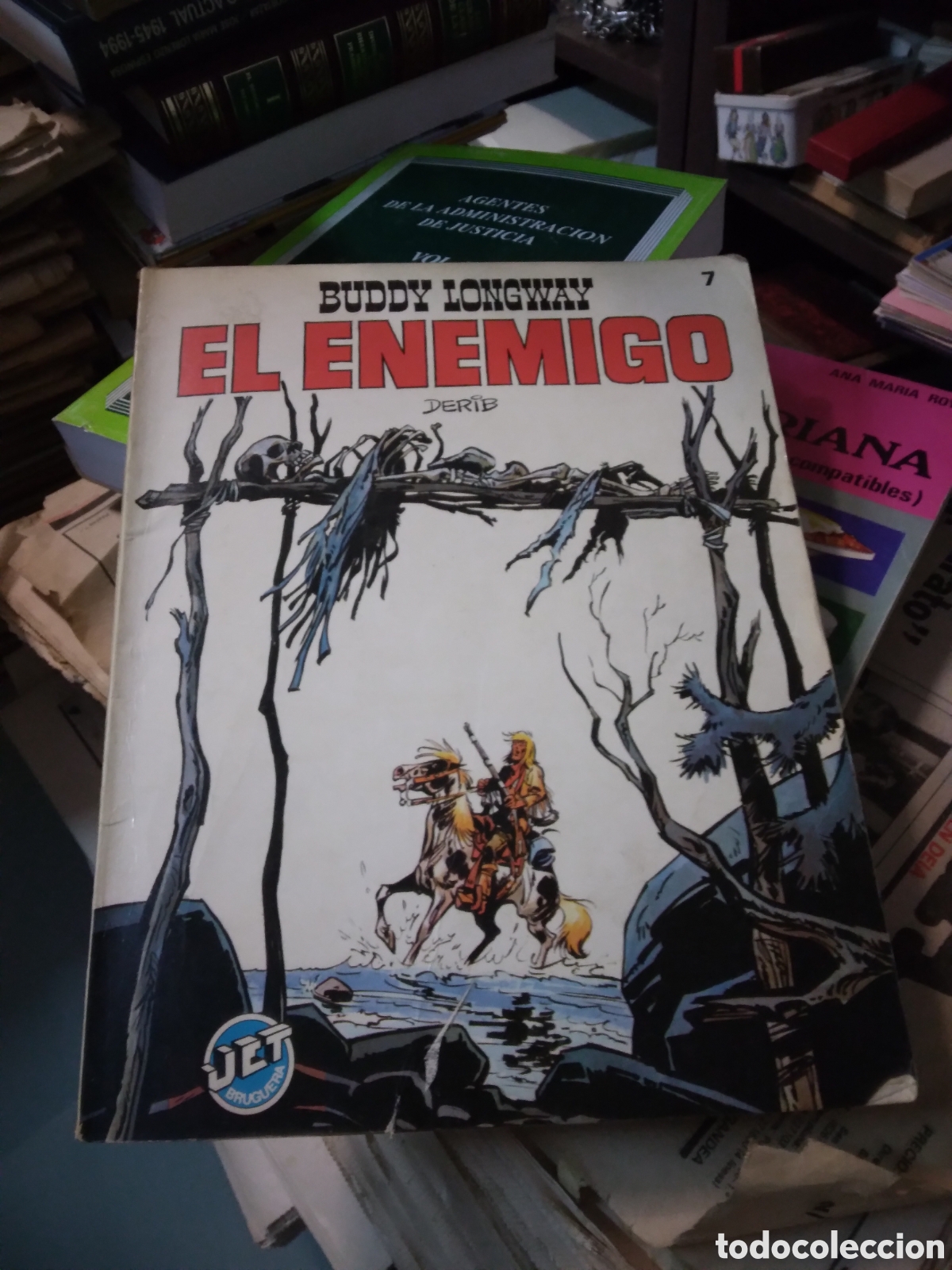 C&oacute;mics: Buddy Longway, El enemigo, JET, numero 7 - Foto 1
