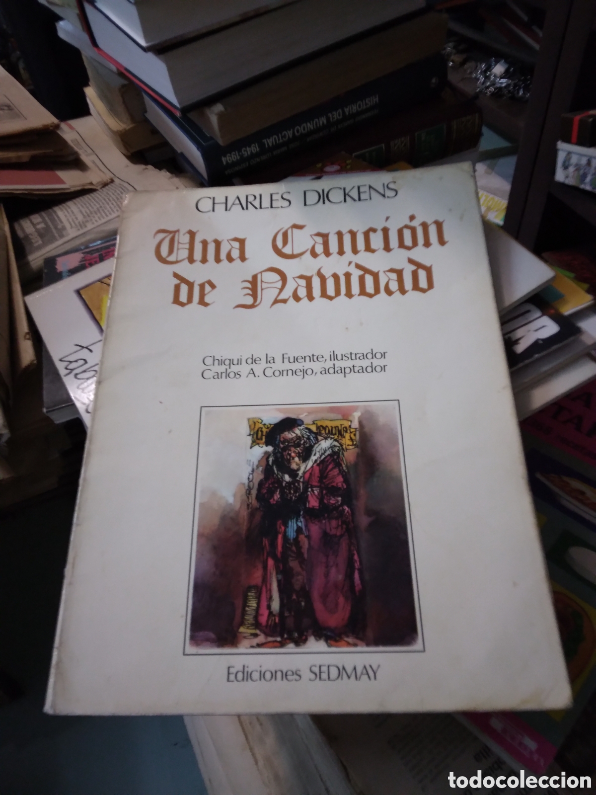 C&oacute;mics: Charles Dickens, Una canci&oacute;n de navidad, Sedmay - Foto 1