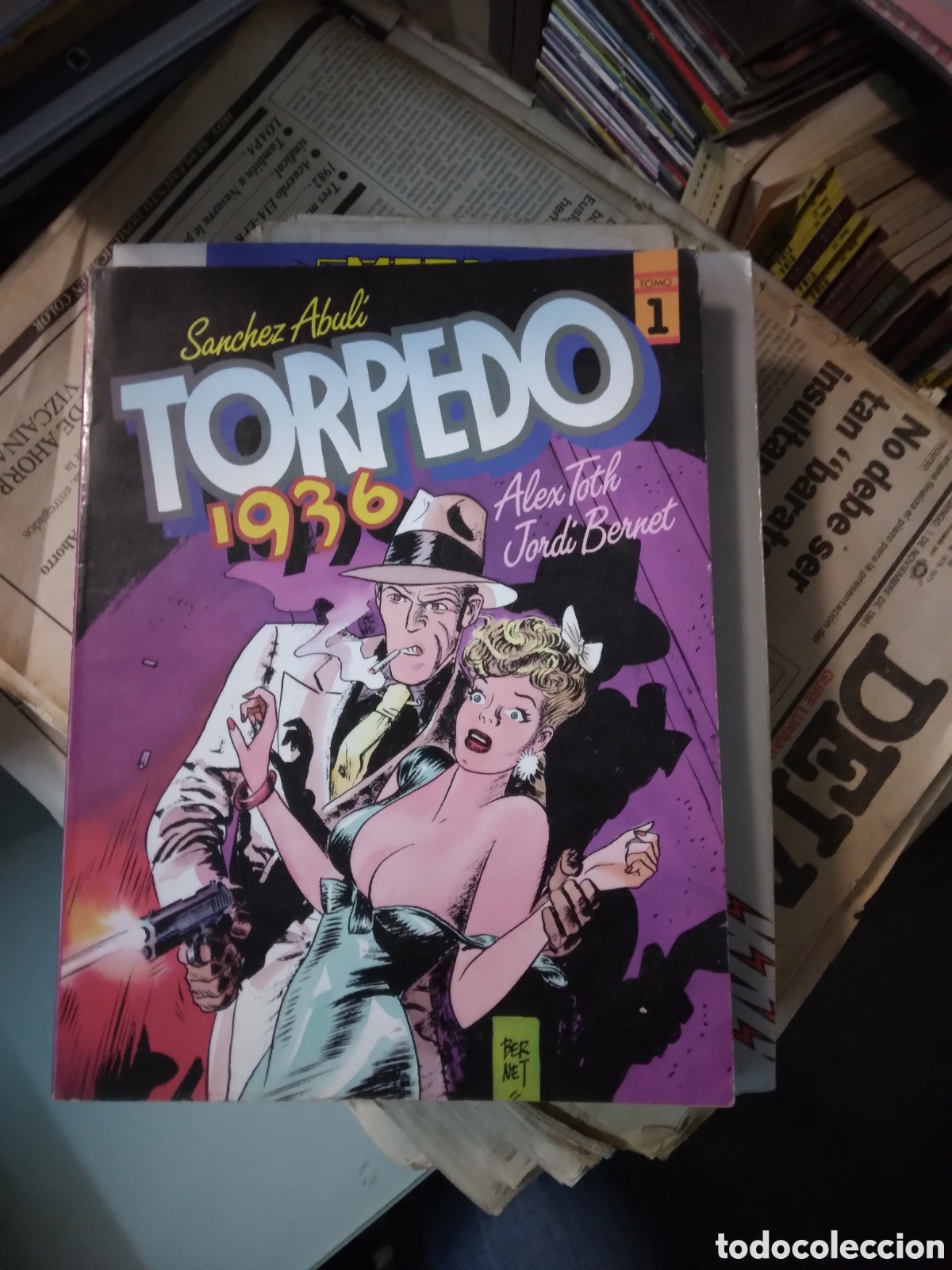 C&oacute;mics: Sanchez Abuli, Torpedo, 1936, tomo 1 - Foto 1