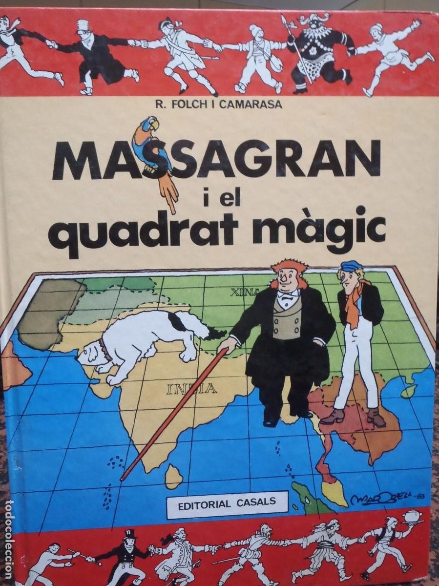 C&oacute;mics: MASSAGRAN I EL QUADRAT MAGIC - CASALS 1983 - Foto 1