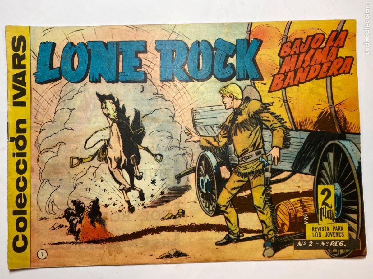 C&oacute;mics: LONE ROCK N&ordm; 1 IVARS EDITOR 1965 - Foto 1
