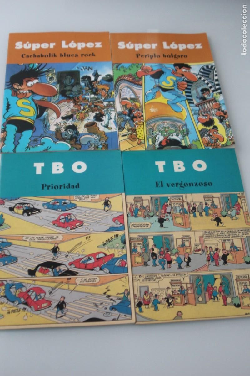 C&oacute;mics: 4 COMIC SUPER LOPEZ Y TBO - Foto 1