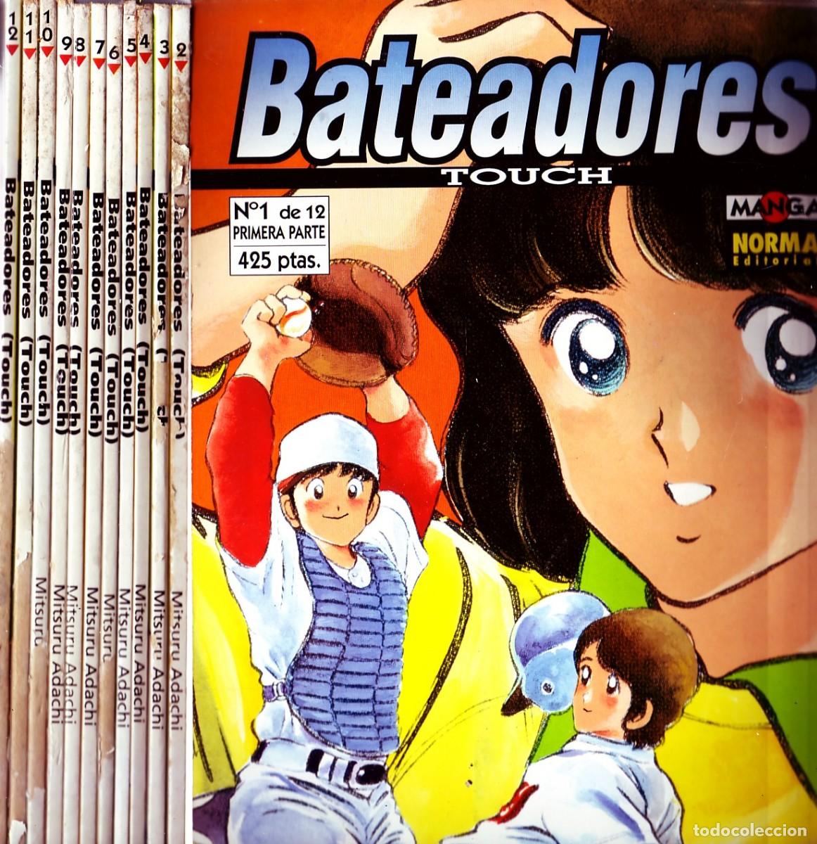 C&oacute;mics: BATEADORES TOUCH DEL 1 AL 12. ADACHI, MITSURU. COMIC-969 - Foto 1