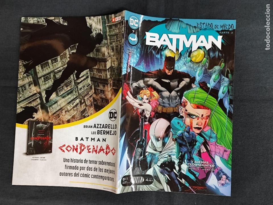 C&oacute;mics: BATMAN - N&ordm; 7 - 120 - ESTADO DE MIEDO - PARTE 2 - ECC - - Foto 1