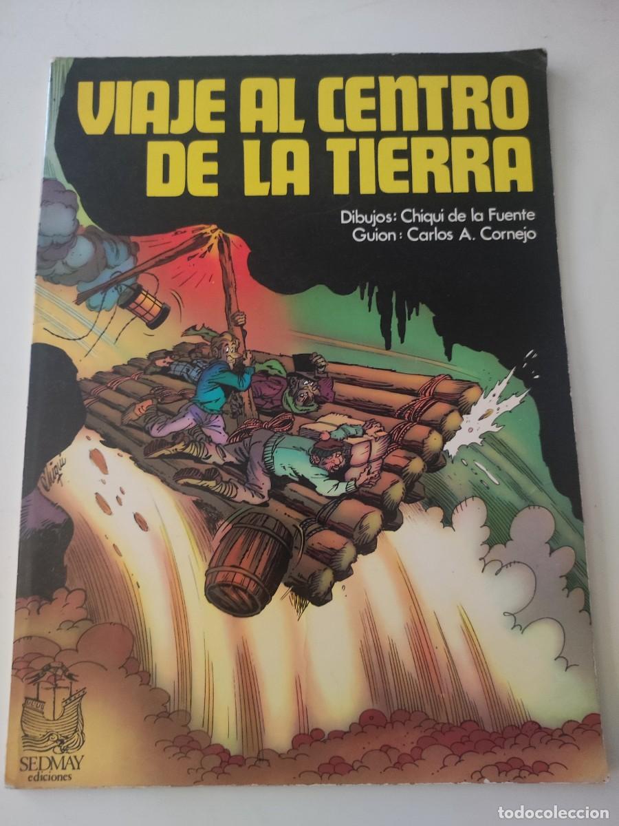 C&oacute;mics: Viaje al centro de la tierra. Sedmay ediciones - Foto 1