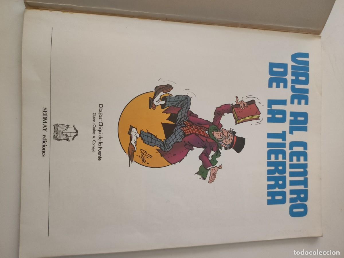 C&oacute;mics: Viaje al centro de la tierra. Sedmay ediciones - Foto 3