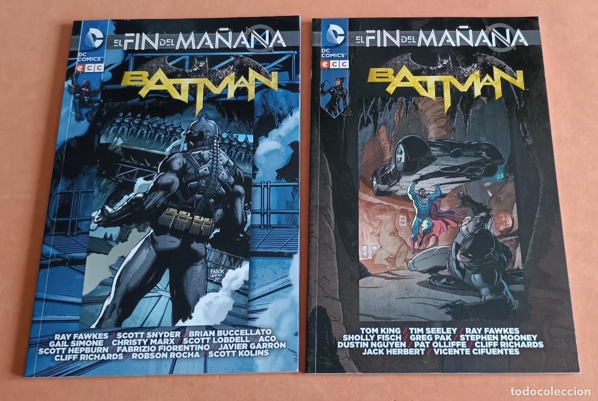 C&oacute;mics: Batman - El fin del ma&ntilde;ana completa 2 tomos - Foto 1