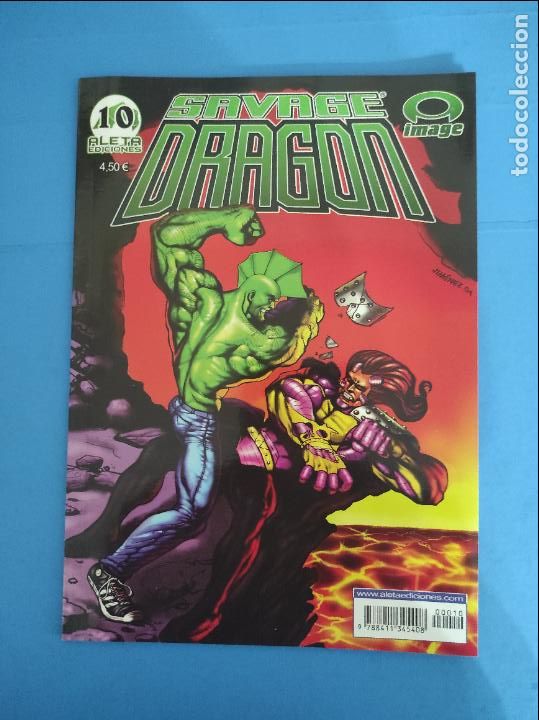 C&oacute;mics: COMIC DE SAVAGE DRAGON A&Ntilde;O 2002 N&ordm; 10 DE ALETA EDICIONES - Foto 1