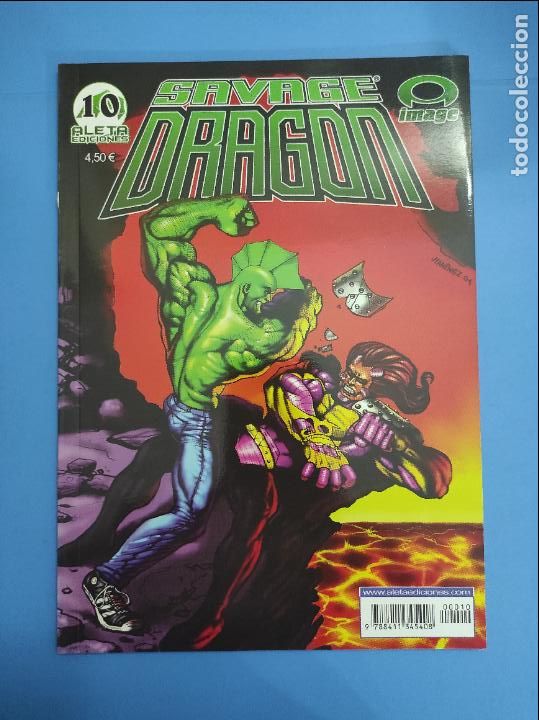 C&oacute;mics: COMIC DE SAVAGE DRAGON A&Ntilde;O 2002 N&ordm; 10 DE ALETA EDICIONES - Foto 1