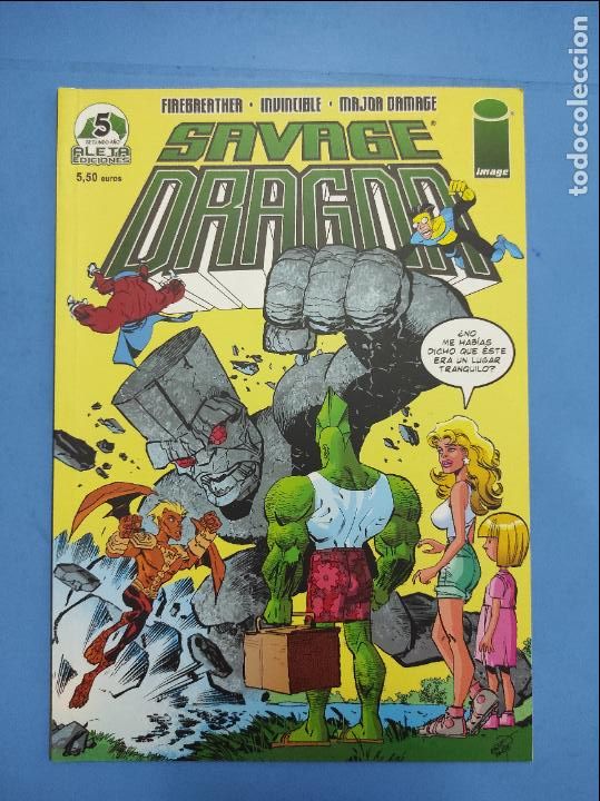 C&oacute;mics: COMIC DE SAVAGE DRAGON SEGUNDO A&Ntilde;O A&Ntilde;O 2006 N&ordm; 5 DE ALETA EDICIONES - Foto 1