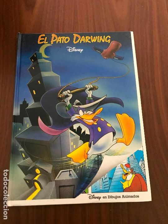 C&oacute;mics: EL PATO DARWING , DISNEY EN DIBUJOS ANIMADOS , TAPA DURA , EDICIONES BEASCOA , A&Ntilde;O 1994