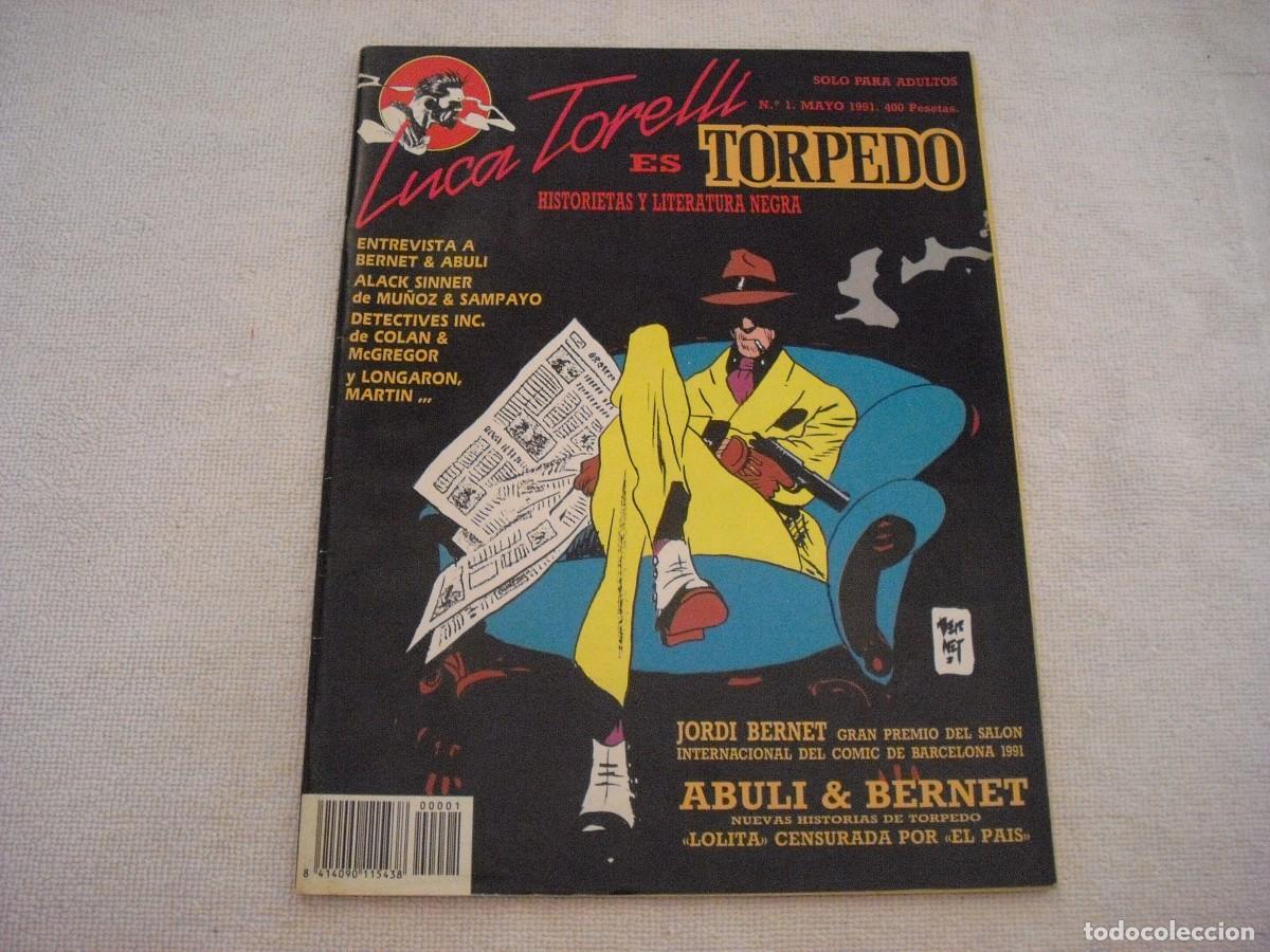 C&oacute;mics: LUCA TORELL ES TORPEDO N. 1 , MAYO 1991 - Foto 1