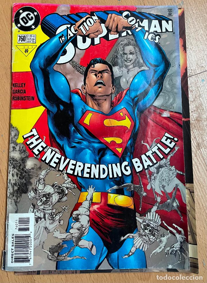 C&oacute;mics: SUPERMAN, IN ACTION, The Neverending Battle, DC, Leer - Foto 1
