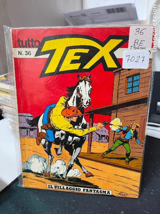 C&oacute;mics: TEX NUMERO 36 NORMAL ESTADO EN ITALIANO - Foto 1