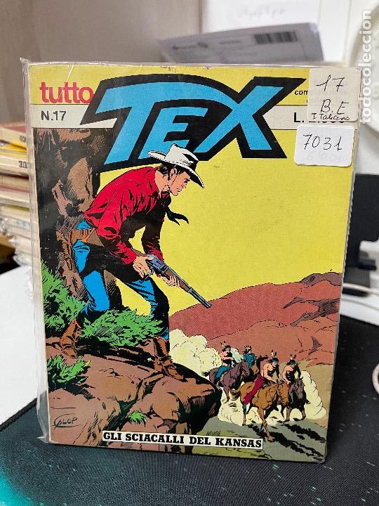 C&oacute;mics: TEX NUMERO 17 NORMAL ESTADO EN ITALIANO - Foto 1