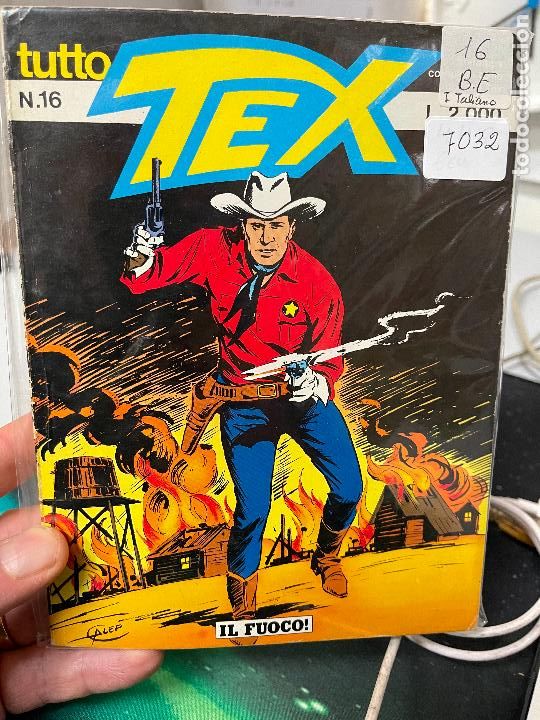 C&oacute;mics: TEX NUMERO 16 NORMAL ESTADO EN ITALIANO - Foto 1