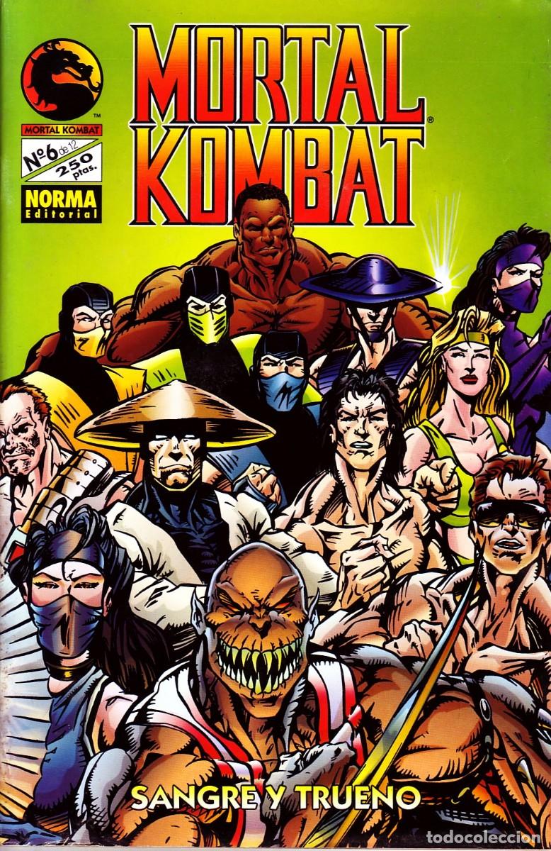 C&oacute;mics: MORTAL KOMBAT SANGRE Y TRUENO N&ordm; 6. COMIC-1036 - Foto 1