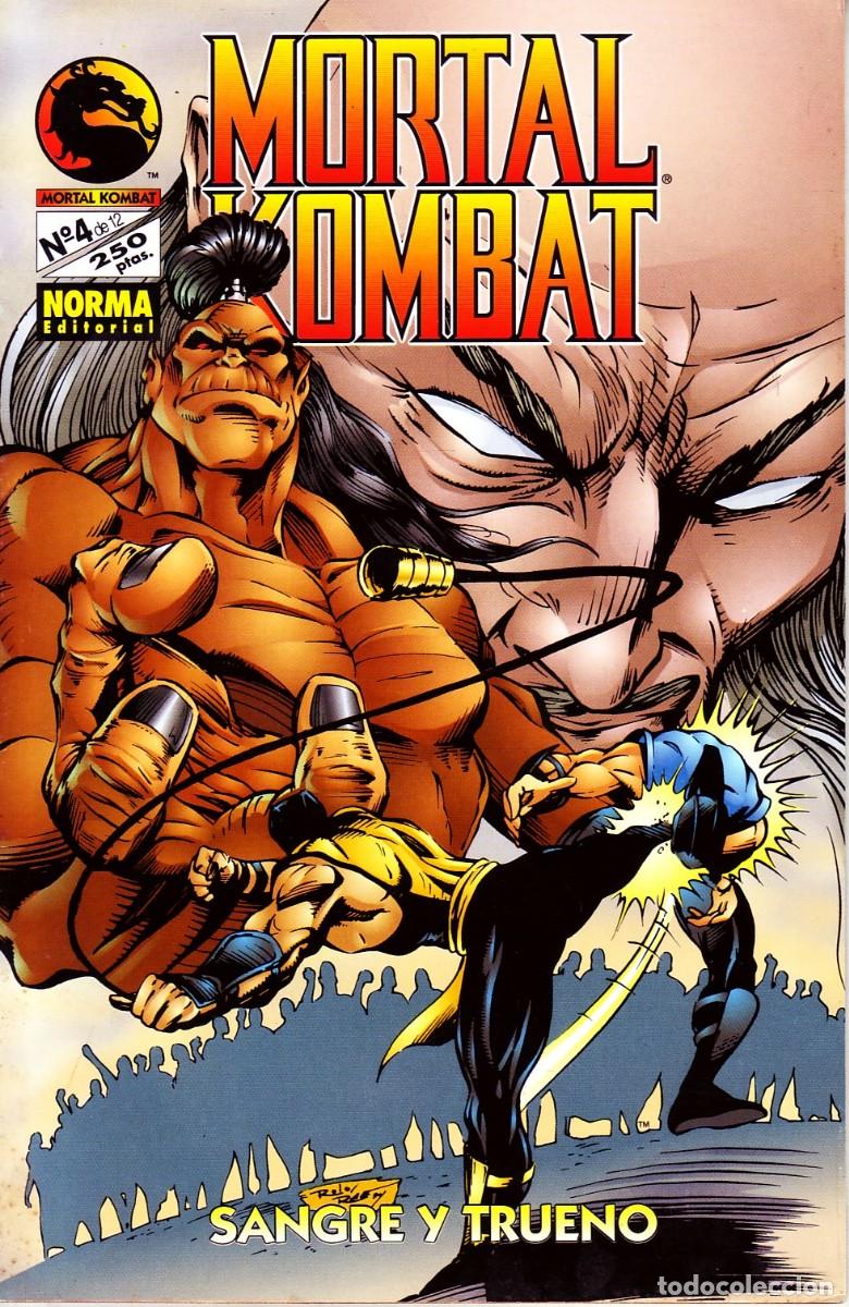C&oacute;mics: MORTAL KOMBAT SANGRE Y TRUENO N&ordm; 4. COMIC-1038 - Foto 1