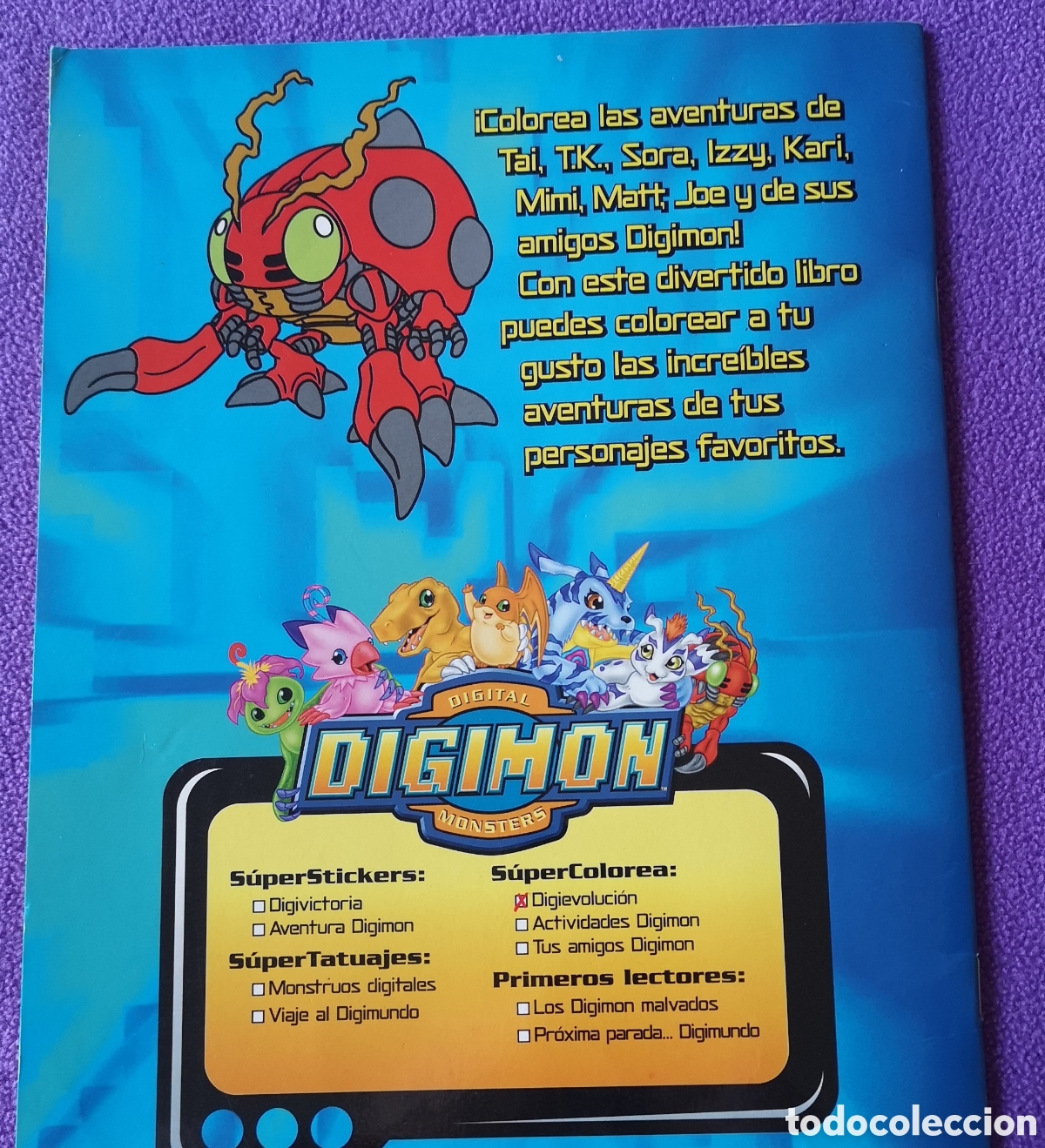 C&oacute;mics: Digimon Libro para colorear - Foto 2