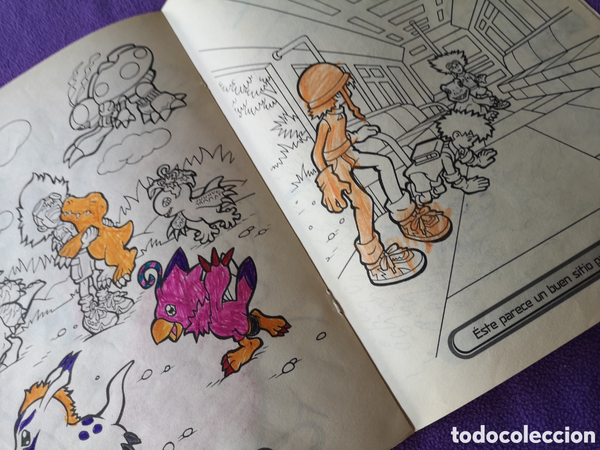 C&oacute;mics: Digimon Libro para colorear - Foto 4