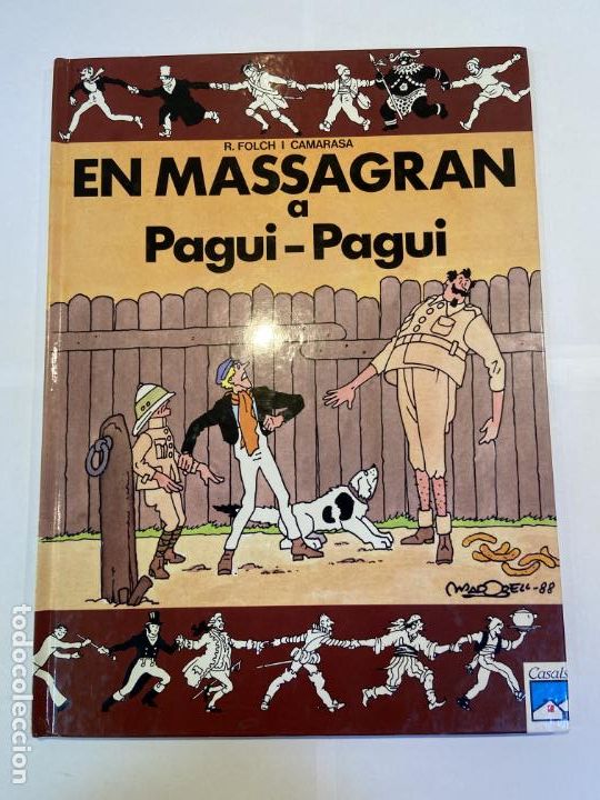 C&oacute;mics: COMIC EN MASSAGRAN NUM 7 A PAGUI PAGUI PRIMERA EDIC CATALAN - Foto 1