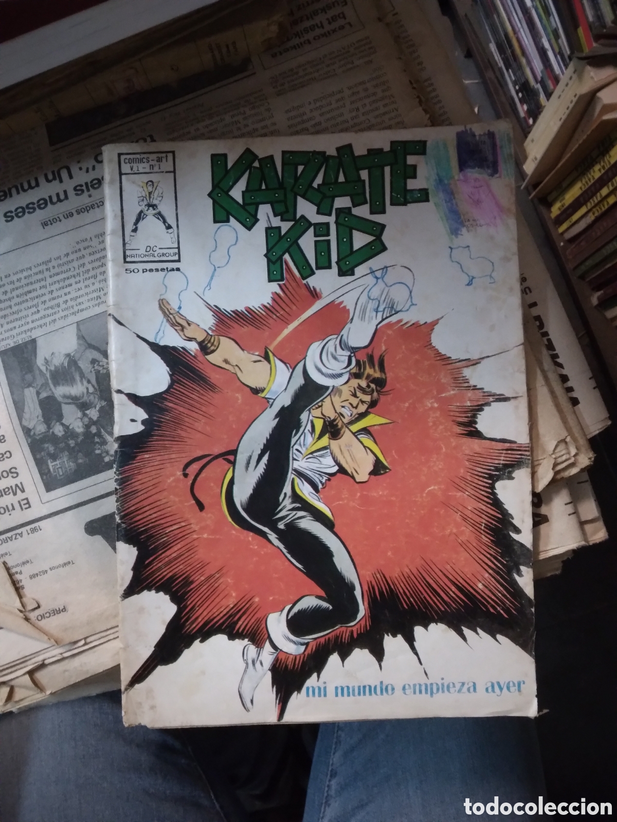 C&oacute;mics: Karate Kid, Comocs Art, volumen 1, numero 1, Vertice - Foto 1