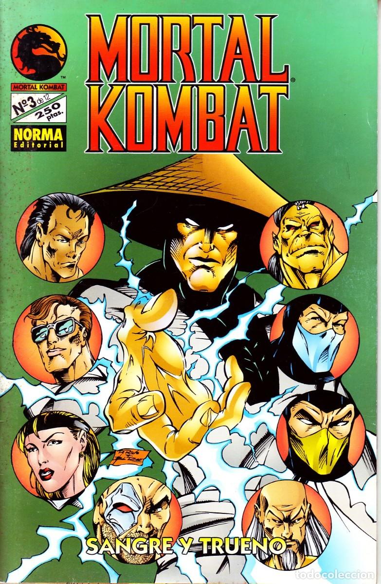 C&oacute;mics: MORTAL KOMBAT SANGRE Y TRUENO N&ordm; 3. COMIC-1054 - Foto 1