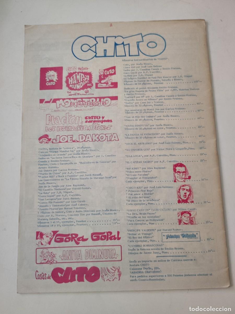 C&oacute;mics: Chito revista juvenil. Extraordinario. - Foto 2
