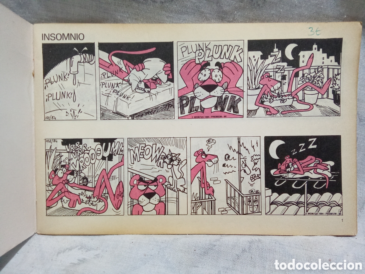 C&oacute;mics: REVISTA DE COMICS, LA PANTERA ROSA 2, PARRAM&Oacute;N EDICIONES - Foto 3