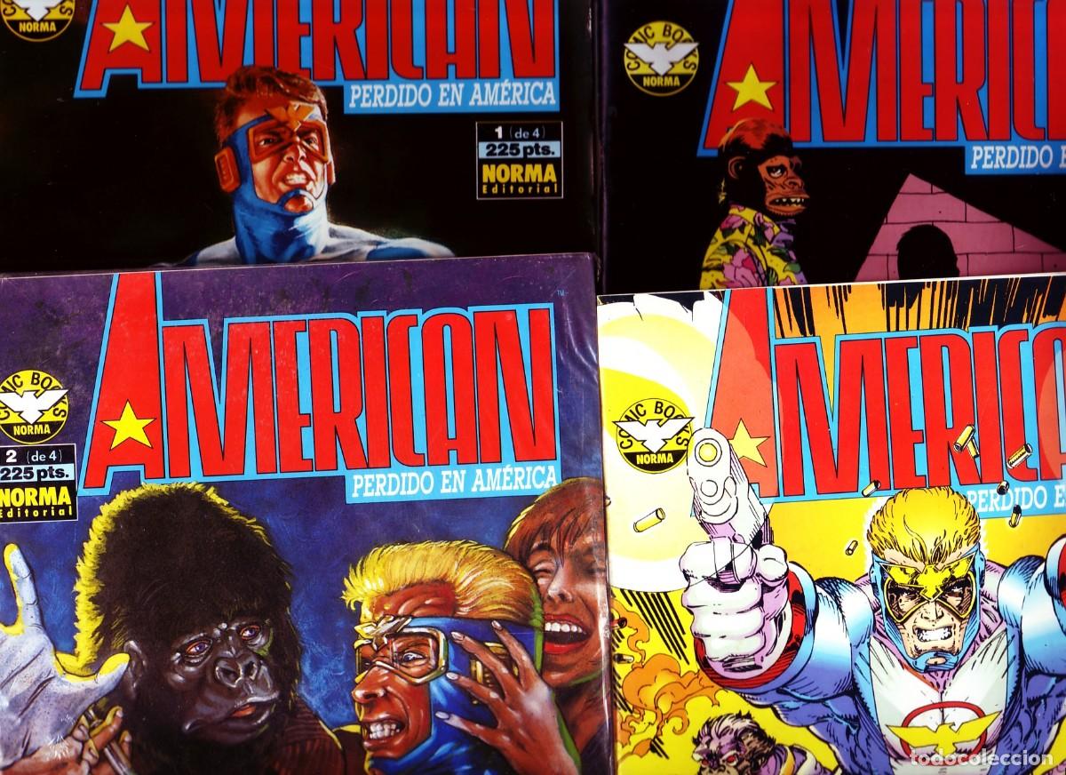 C&oacute;mics: AMERICAN PERDIDO EN AMERICA COLECCION DEL 1 AL 4. COMIC-1066 - Foto 1