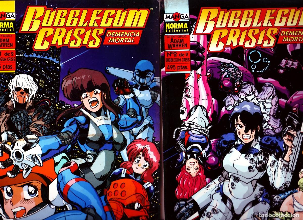 C&oacute;mics: BUBBLEGUM CRISIS N&ordm; 1 Y 2. WARREN, ADAM. COMIC-1068 - Foto 1