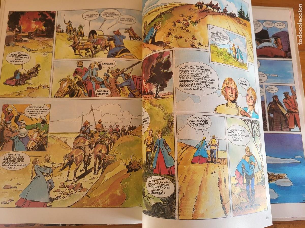 C&oacute;mics: MIGUEL STROGOFF. JULIO VERNE - Foto 3