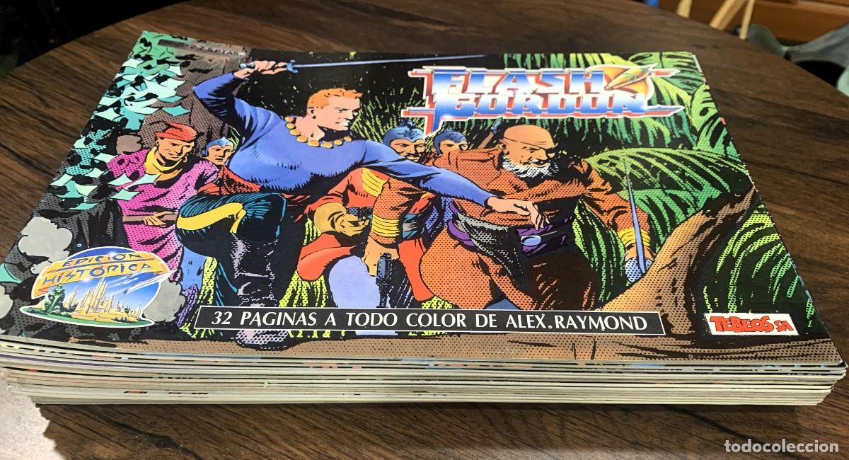 C&oacute;mics: FLASH GORDON EDICION HISTORICA. 20 NUMEROS. BUEN ESTADO. - Foto 2