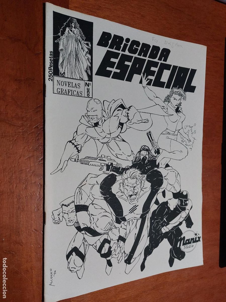 C&oacute;mics: BRIGADA ESPECIAL 1. FANCINE. FANZINE. AUTOEDITADO. GRAPA. JUAN CARLOS BALLESTEROS. DIFICIL