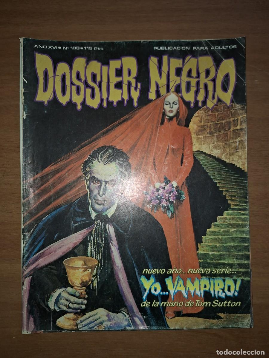 C&oacute;mics: DOSSIER NEGRO, N&Uacute;MERO 183.