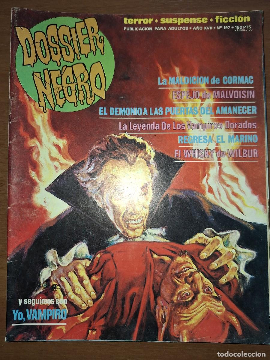C&oacute;mics: COMIC, DOSSIER NEGRO, N&Uacute;MERO 197.