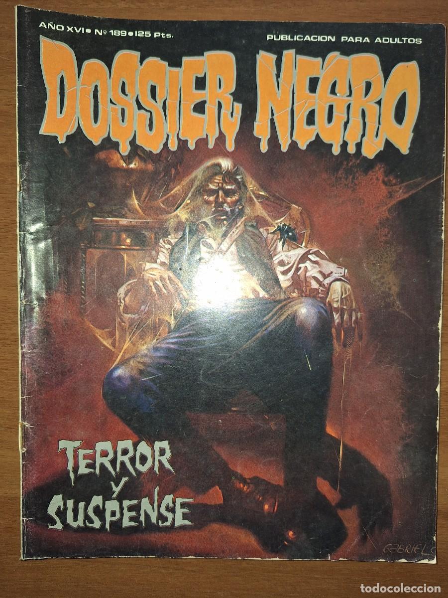 C&oacute;mics: COMIC, DOSSIER NEGRO, N&Uacute;MERO 189. - Foto 1