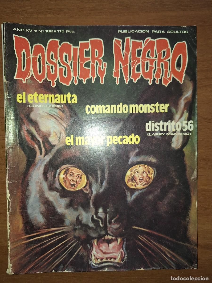C&oacute;mics: COMIC, DOSSIER NEGRO, N&Uacute;MERO 182. - Foto 1