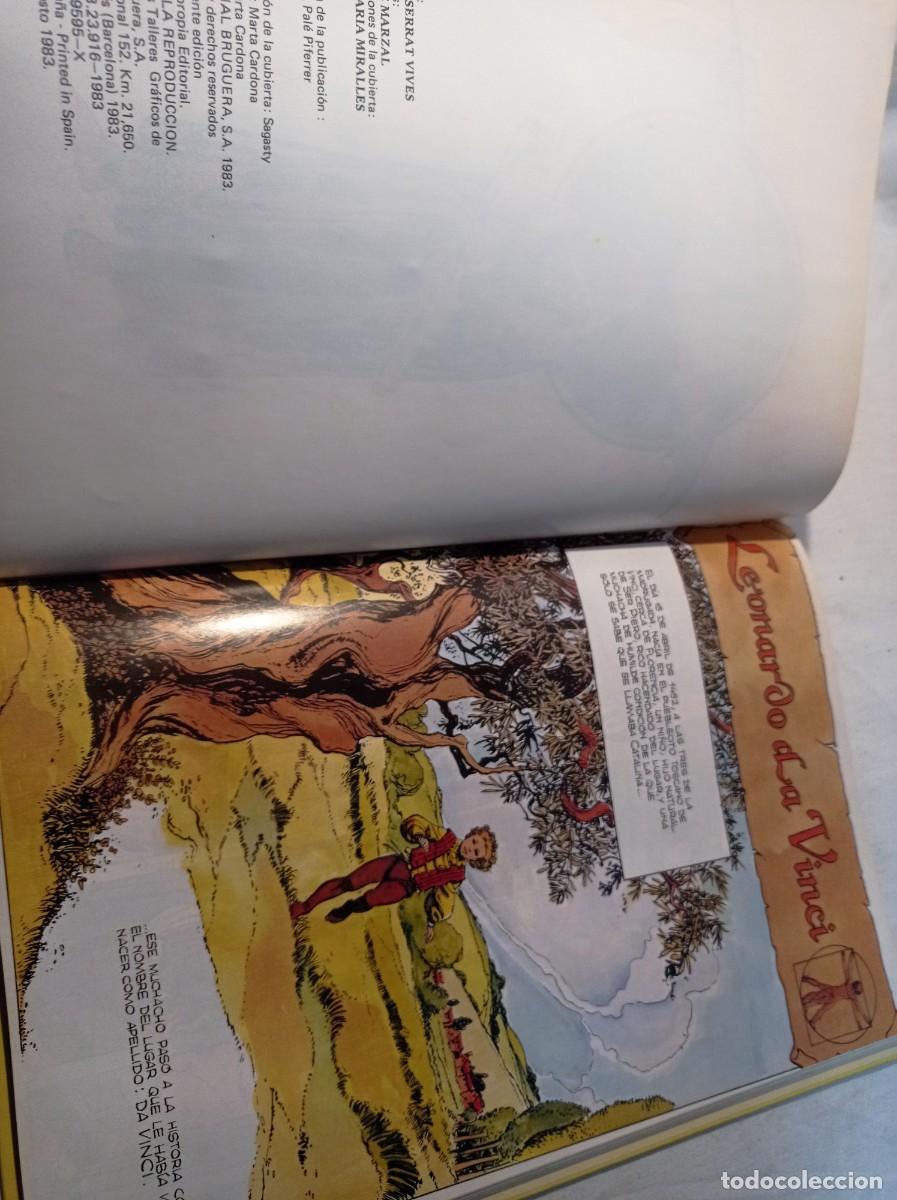 C&oacute;mics: Comic Biografias Leonardo JUANA DE ARCO VERIDI O - Foto 3