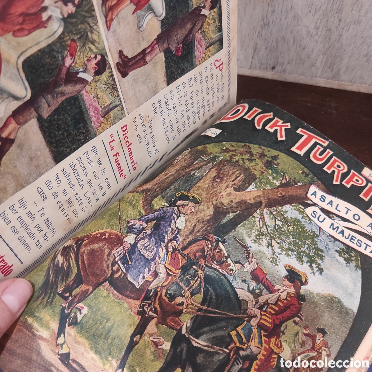 C&oacute;mics: DICK TURPIN, NUMERO 20 AL 38. ENCUADERNADO - Foto 6
