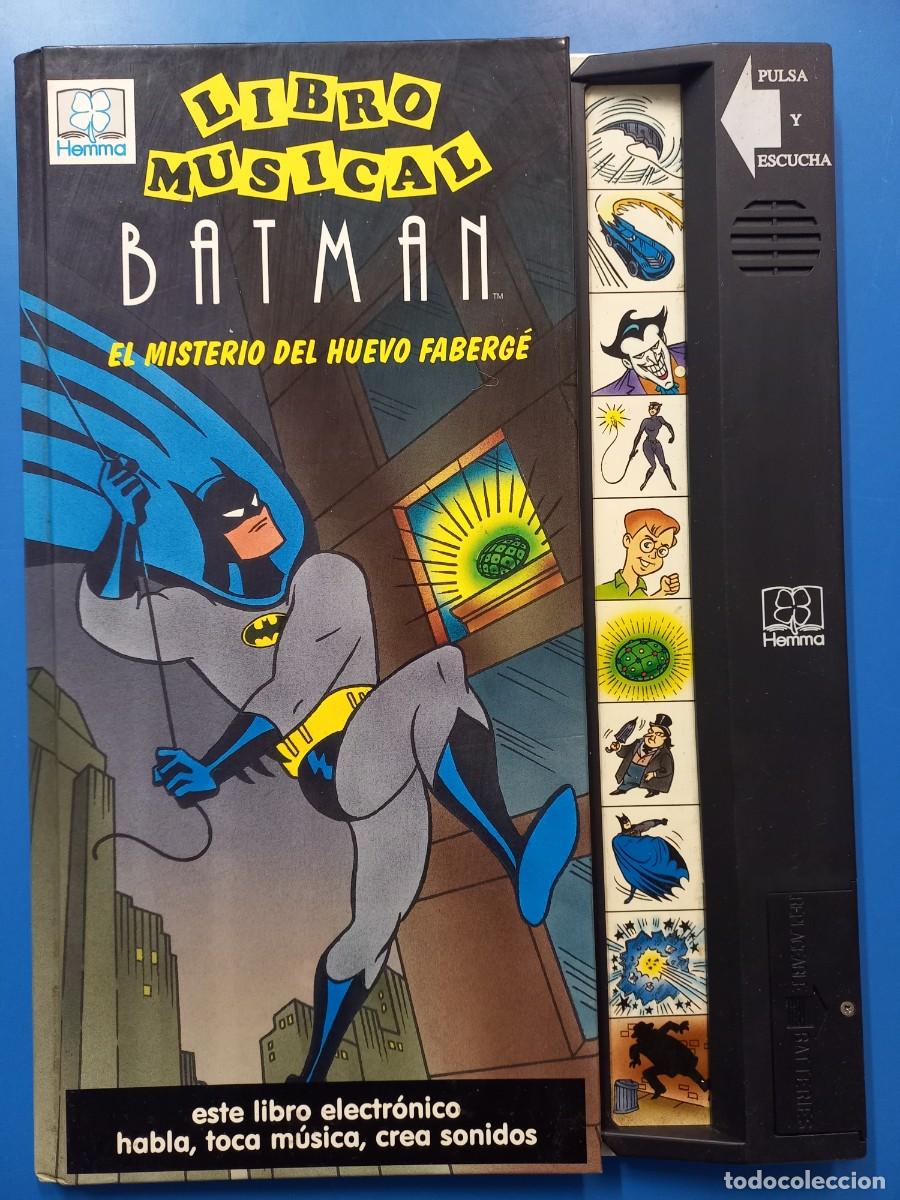 C&oacute;mics: LIBRO MUSICAL BATMAN HEMMA 1986. FUNCIONA. - Foto 1
